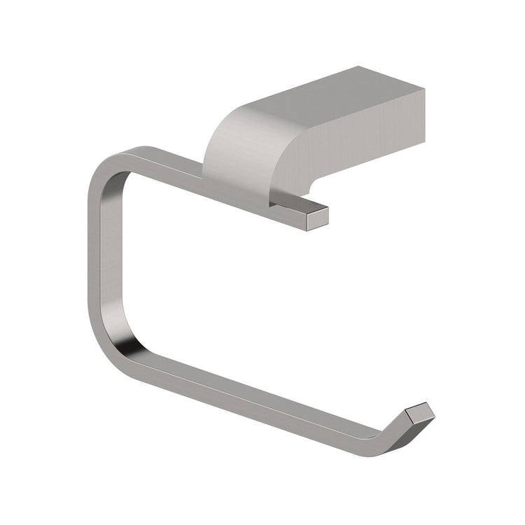 Gareth Aston Brushed Nickel Bath Access Toilet Roll Holder