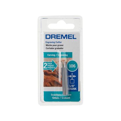 Dremel Engraving Cutter - 1.6mm - 2 Pack