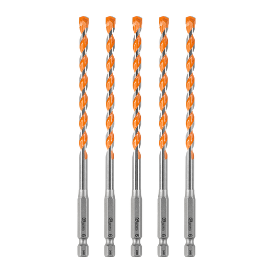 Kango Masonry Drill Bit 6mm x 150mm 5 Pack