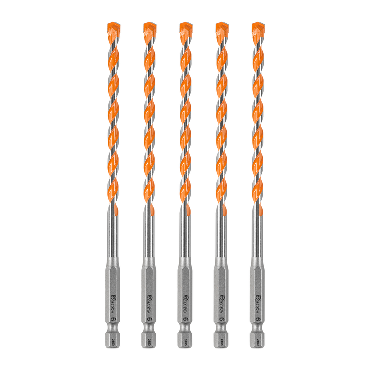 Kango Masonry Drill Bit 6mm x 150mm 5 Pack