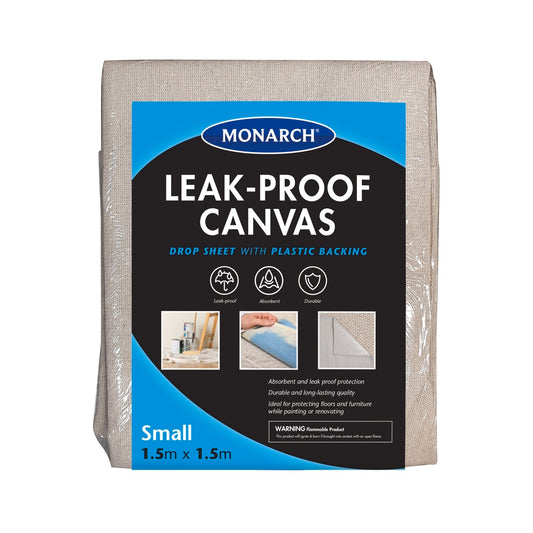 Monarch Canvas Drop Sheet - 1.5 x 1.5m