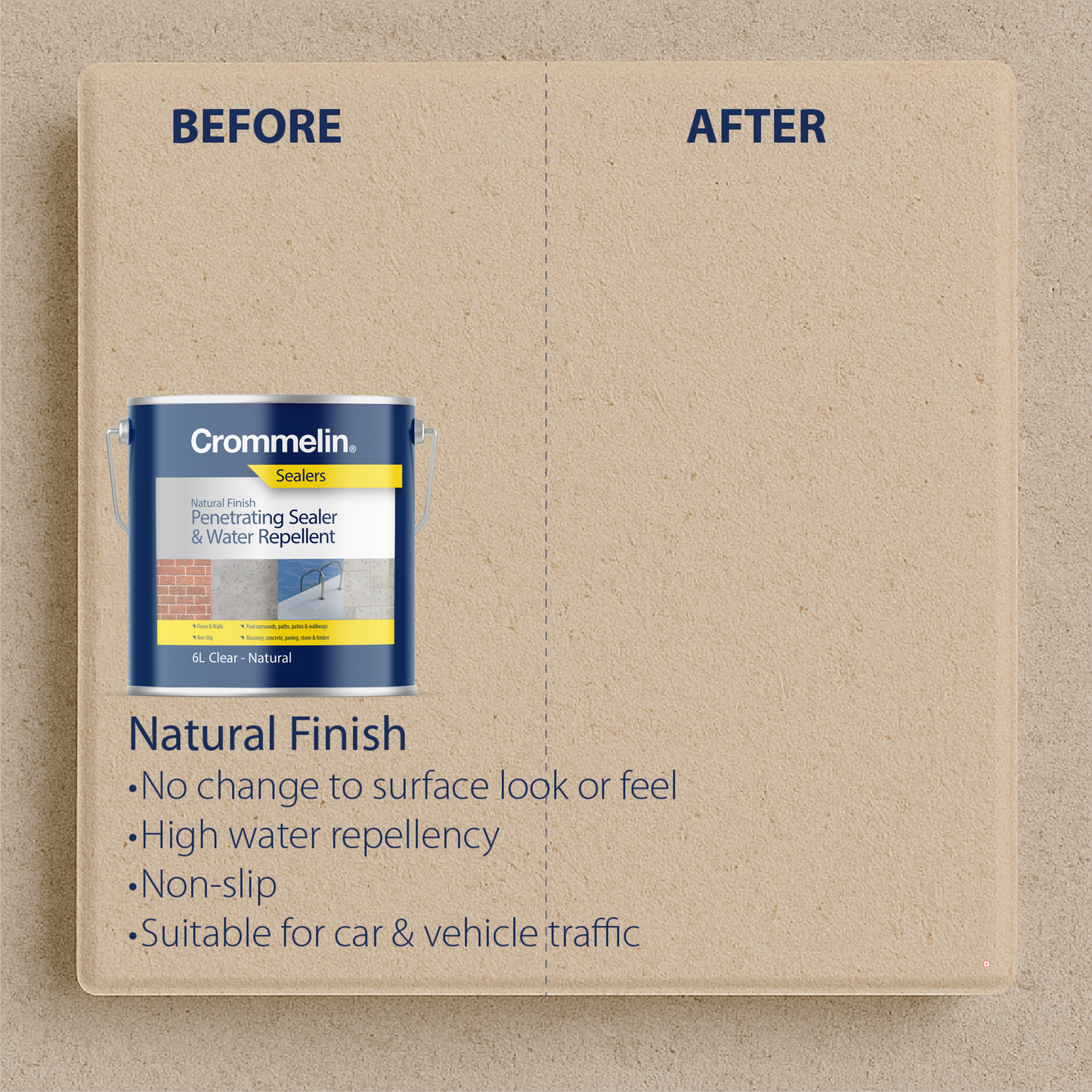 Crommelin Natural Finish Penetrating Sealer - 300g