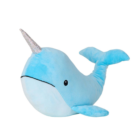 Happy Tails Narwhal Plush Toy - Blue