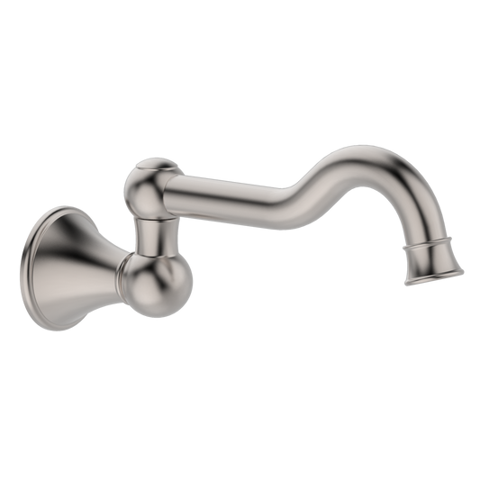 Mondella MAESTRO Classic Swivel Bath Spout Brushed Nickel Maestro