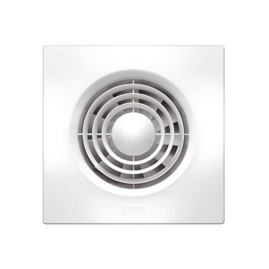 HPM 100mm Square Slimline Wall Exhaust Fan