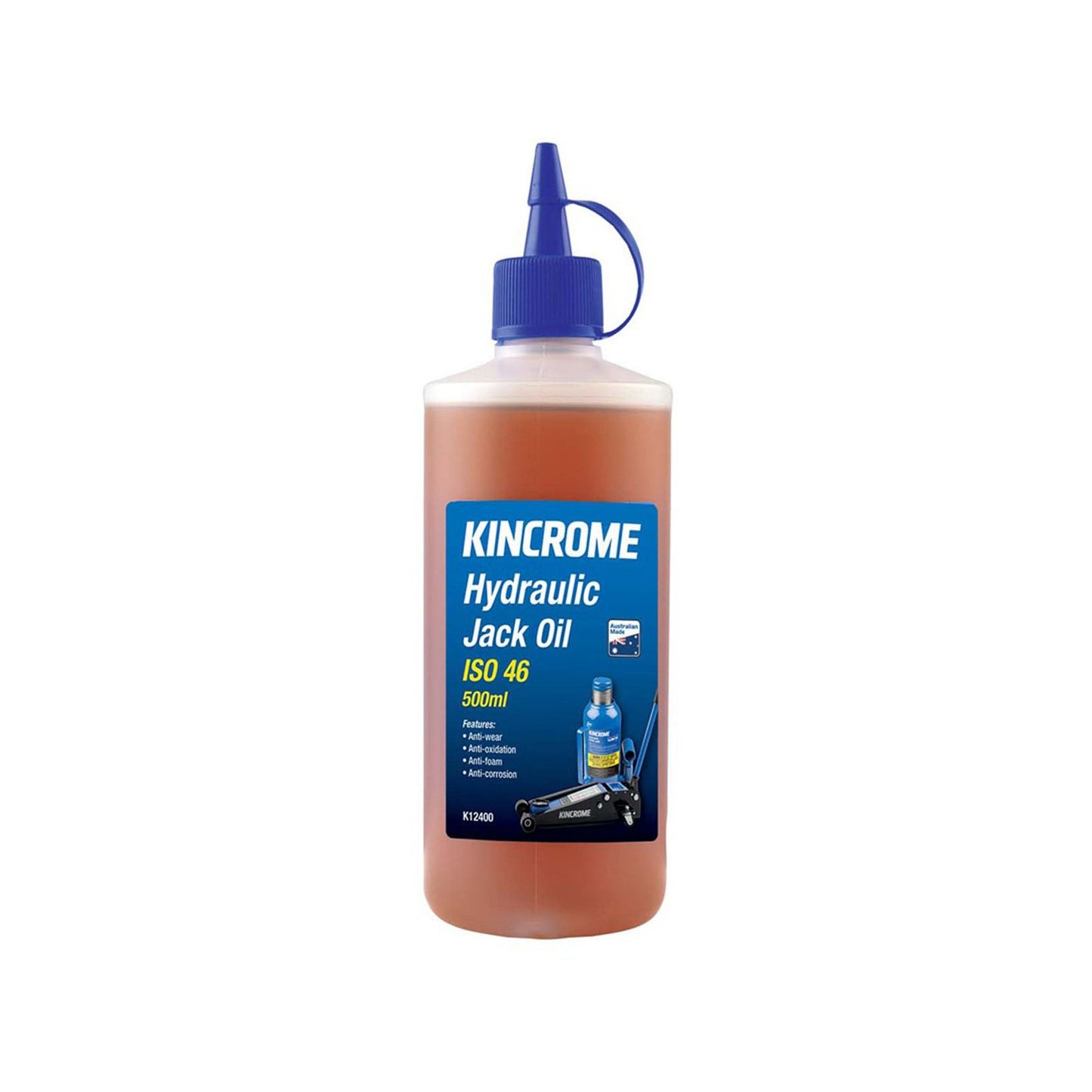 Kincrome Hydraulic Jack Lubricating Oil - 500ml - ISO 46