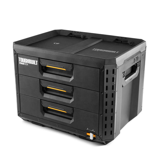 Toughbuilt Stacktech XL 3 Drawer Tool Box - 410 x 390 x 530mm