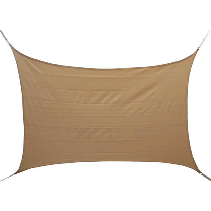 Marquee Shade Sail 3 x 5m Beige HDPE Weather Resistant UV Block 93%