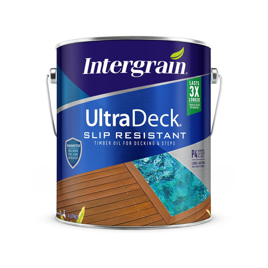 Intergrain UltraDeck Slip Resistant Decking Oil - 4L