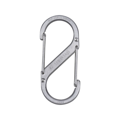 Nite Ize S Biner Dual Carabiner - 49 x 22 x 8mm - 3 Pack - Black