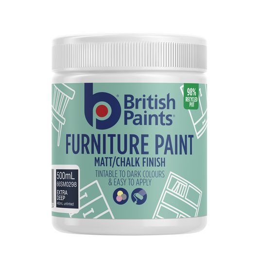 British Paints Extra Deep Furniture Paint - 500ml