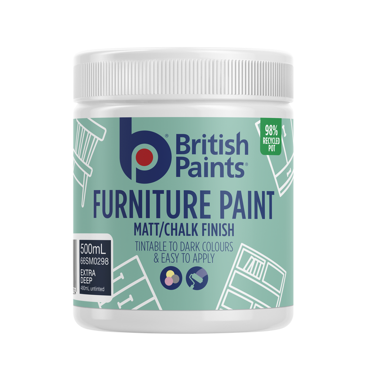 British Paints Extra Deep Furniture Paint - 500ml