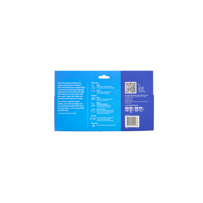 Monarch Mini Rollers - 100mm - 10mm Nap - 5 Pack - Blue