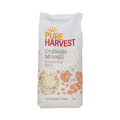 Pureharvest Organic Natural Muesli - 750g