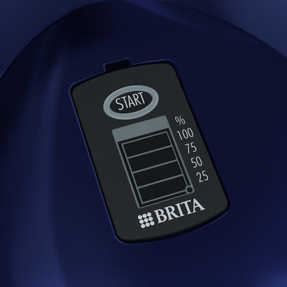 Brita Water Filter Jug Premium Pack Marella Xl 3.5l Blue Limescale Each