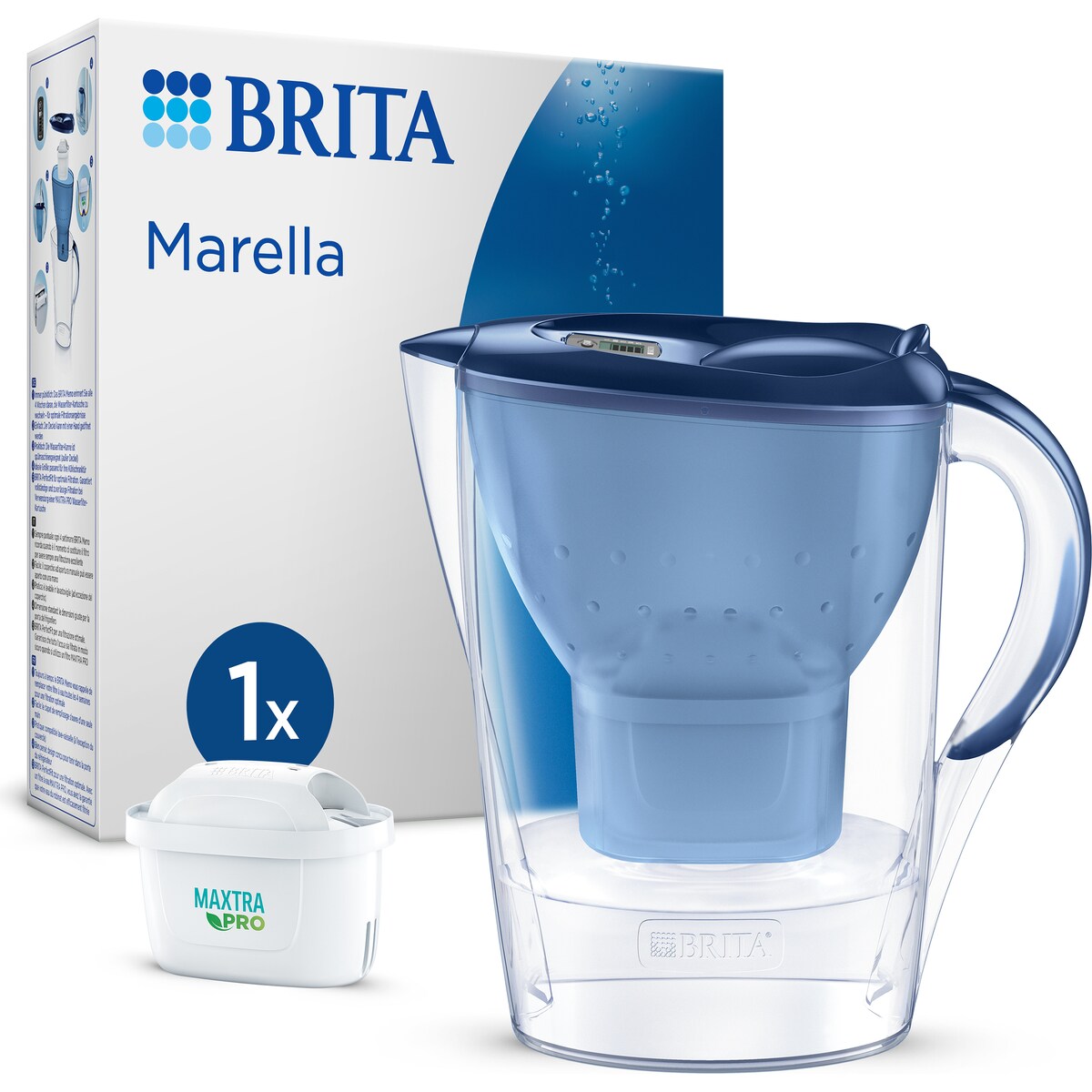 Brita Marella 2.4l Water Filter Jug Each