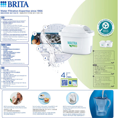 Brita Water Filter Jug Marella Blue 2.4l