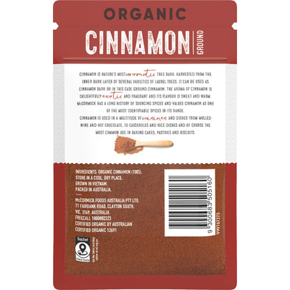 Mccormick Organic Cinnamon Ground 13g
