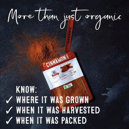 Mccormick Organic Cinnamon Ground 13g