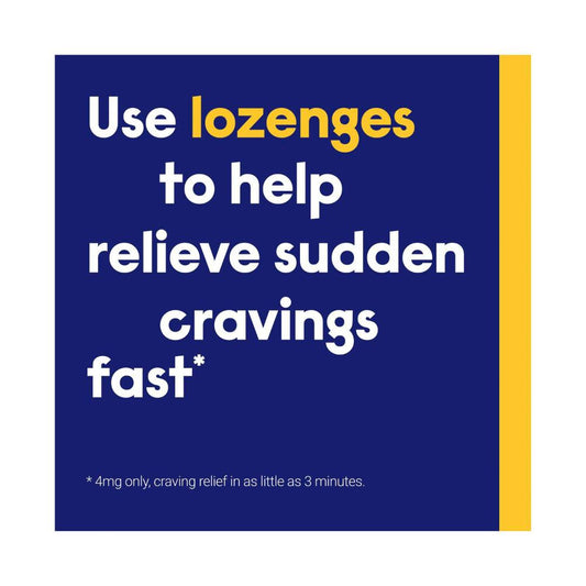 Nicabate Mini Lozenge Quit Smoking Aid Nicotine 4mg Extra Strength Mint - 60 Pack