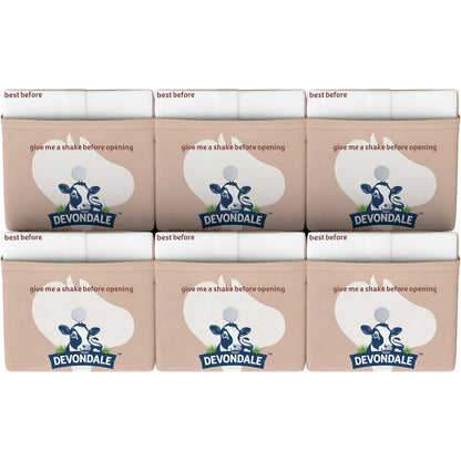 Devondale Moo Chocolate Milk Long Life Uht Milk 200ml X 6 Pack