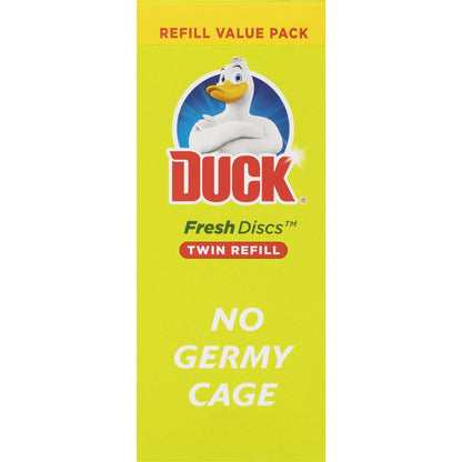 Duck Fresh Discs Toilet Cleaner Citrus Twin Refills 2x36ml