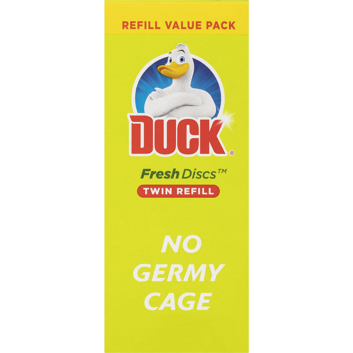 Duck Fresh Discs Toilet Cleaner Citrus Twin Refills 36ml X 2 Pack
