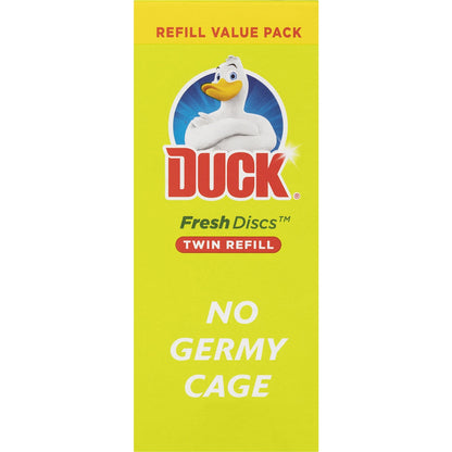 Duck Fresh Discs Toilet Cleaner Citrus Twin Refills 36ml X 2 Pack