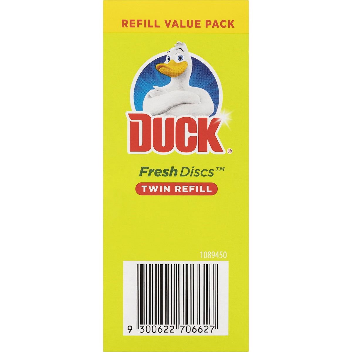Duck Fresh Discs Toilet Cleaner Citrus Twin Refills 36ml X 2 Pack
