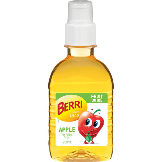 Berri Apple Fruit Juice Pop Top 250ml