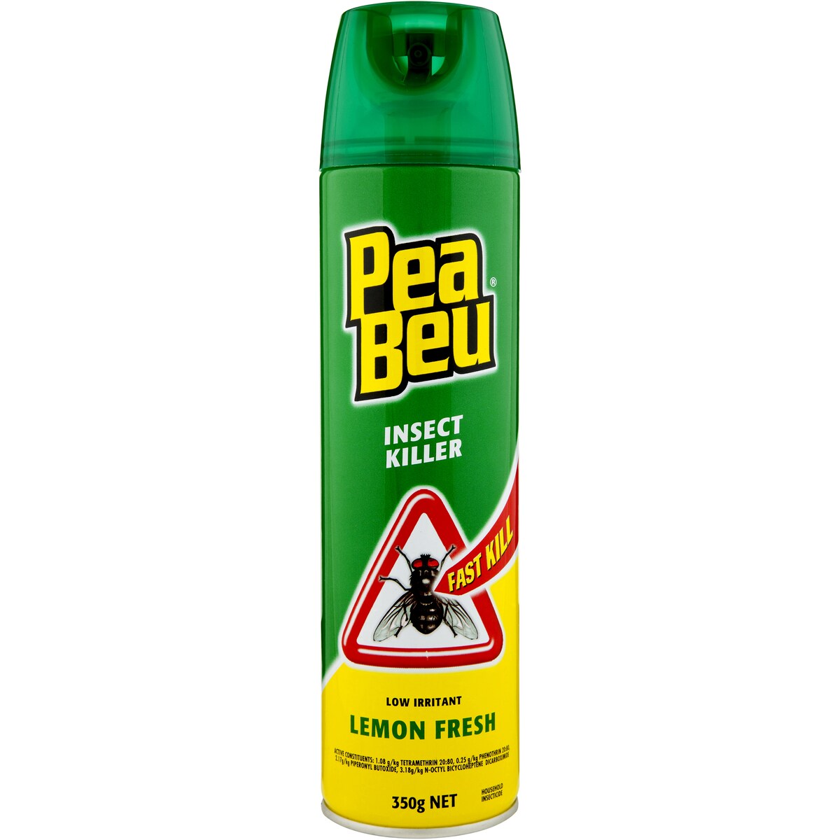 Pea Beu Flying Insect Killer Aerosol Spray Lemon 350g