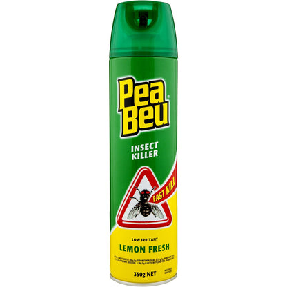 Pea Beu Flying Insect Killer Aerosol Spray Lemon 350g