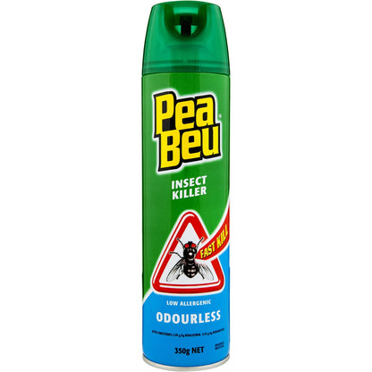 Pea Beu Flying Insect Killer Aerosol Spray Odourless 350g