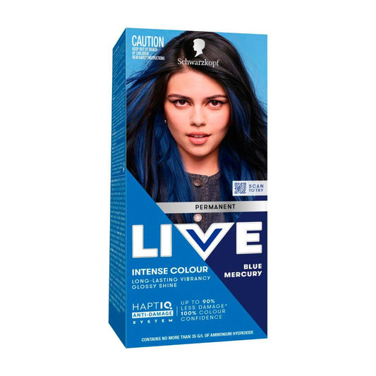 Schwarzkopf Permanent Live Colour Blue Mercury - 1 pack