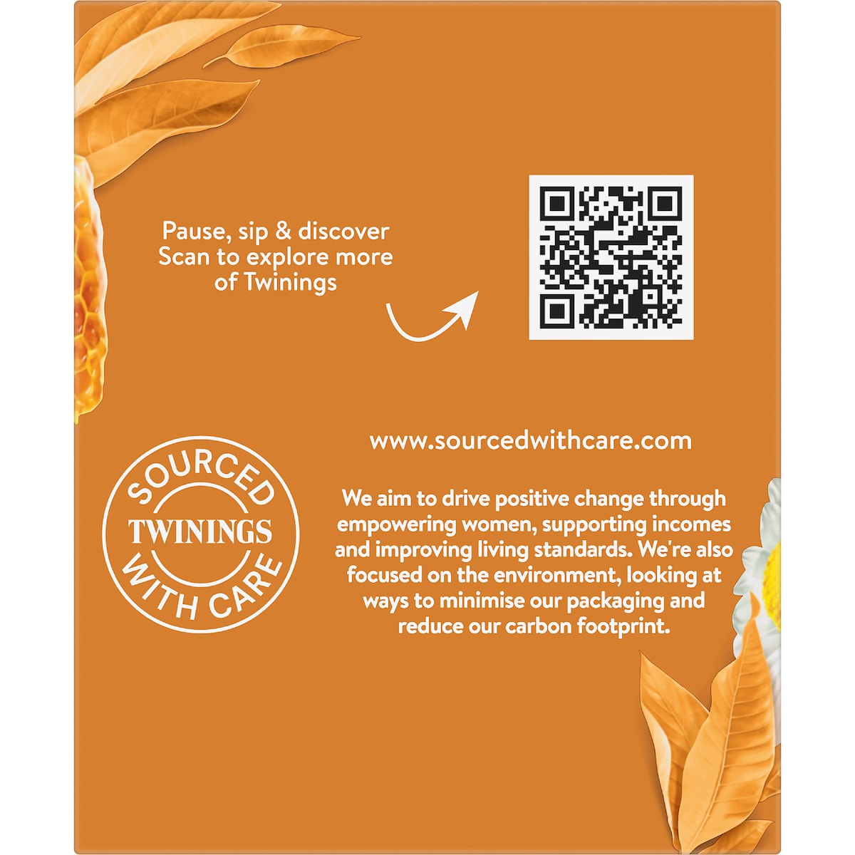 Twinings Camomile Honey & Vanilla Tea Bags 15g X 10 Pack