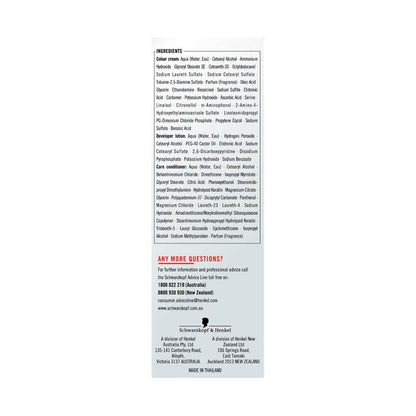 Schwarzkopf Permanent Live Colour Med Ash Blonde 7.1 - 1 pack