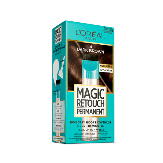 L'Oreal Magic Retouch Permanent 4 Dark Brown - 1 Pack