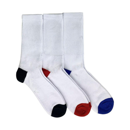 Mix Mens Crew Sport Socks Size 7-11 3 PACK
