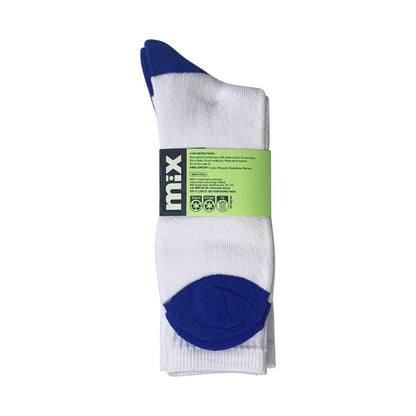 Mix Mens Crew Sport Socks Size 7-11 3 PACK