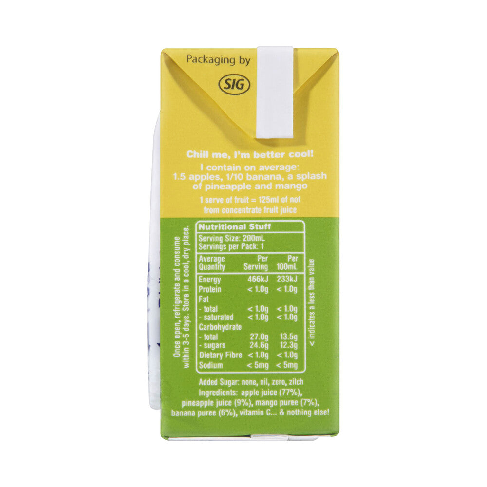 Nudie Nothing But Kids Tropical Juice - 200mL