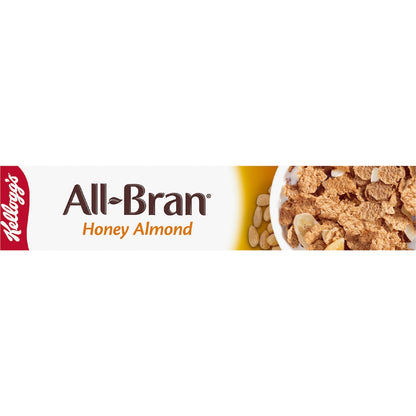Kelloggs All-bran Flakes Honey Almond Breakfast Cereal 420g