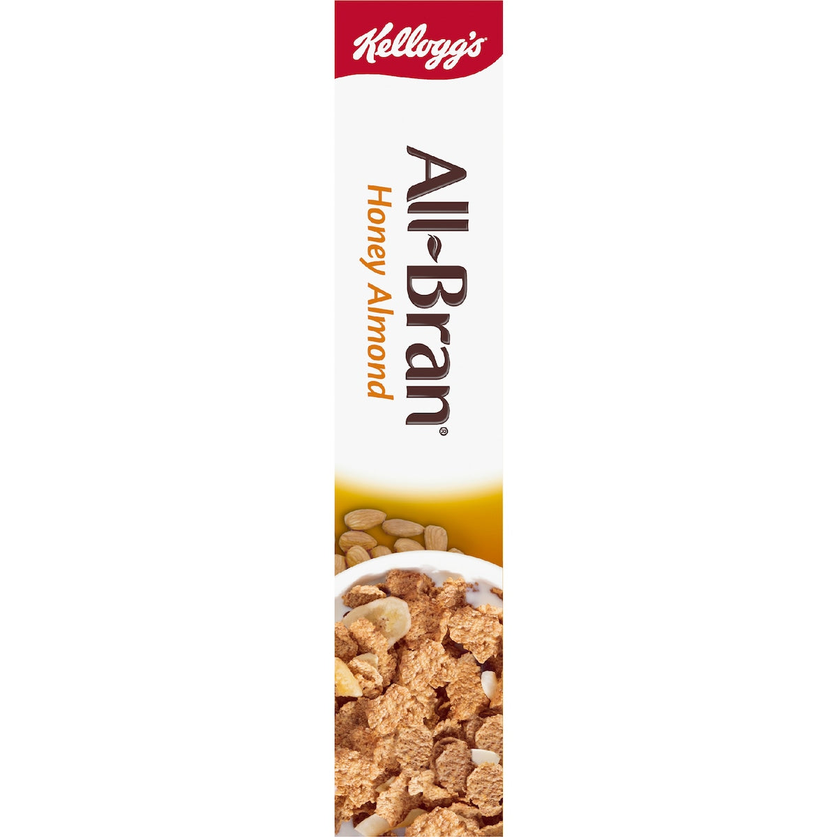 Kelloggs All-bran Flakes Honey Almond Breakfast Cereal 420g