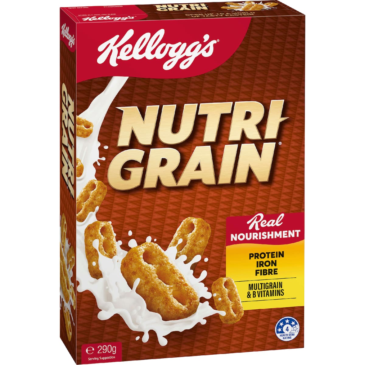 Kellogg's Nutri Grain Protein Breakfast Cereal 290g