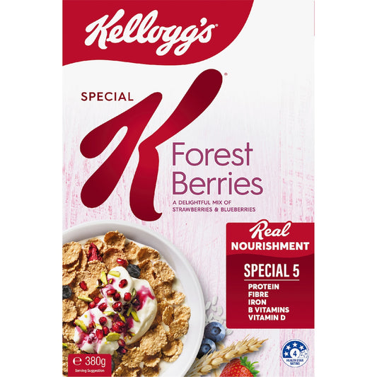 Kelloggs Special K Forest Berries Breakfast Cereal 380g