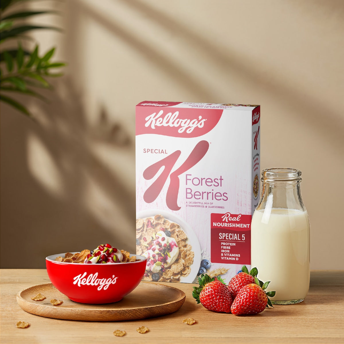 Kelloggs Special K Forest Berries Breakfast Cereal 380g
