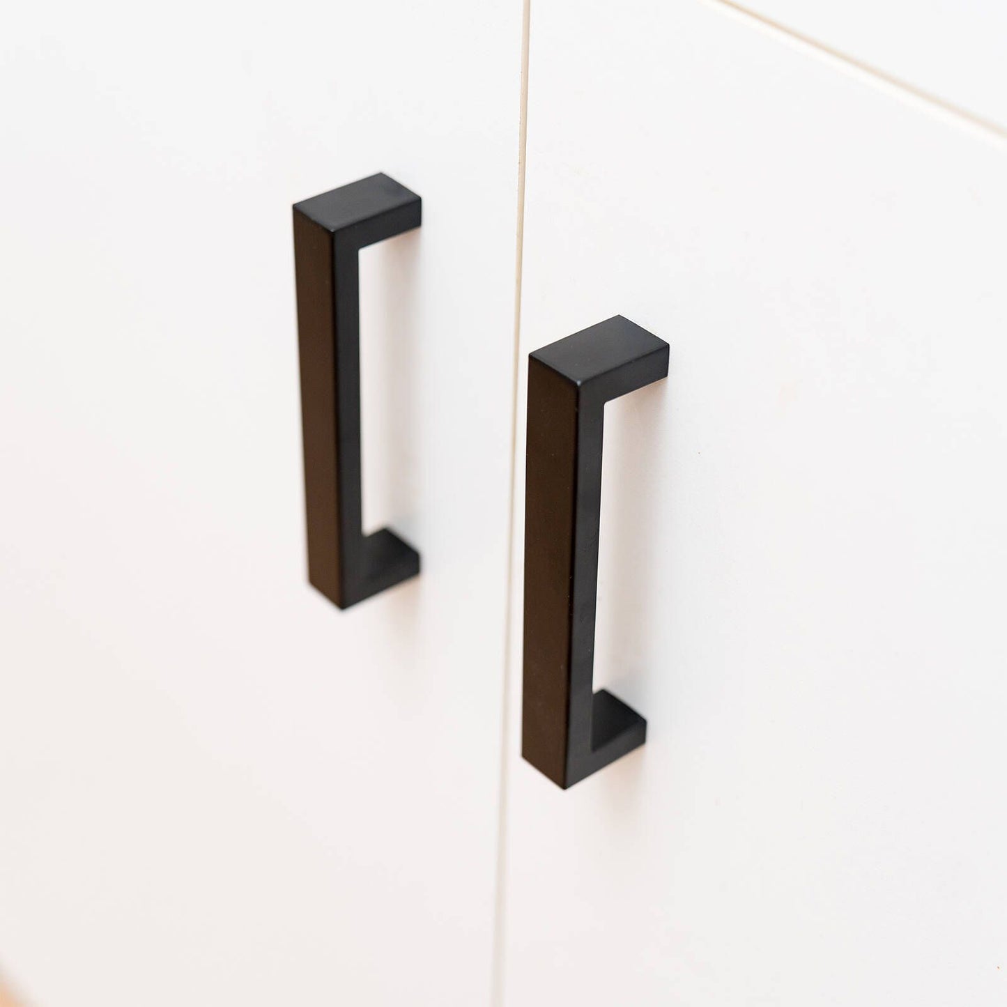 Taskmaster Hollow Rectangle Handle - 128mm - Black Matte