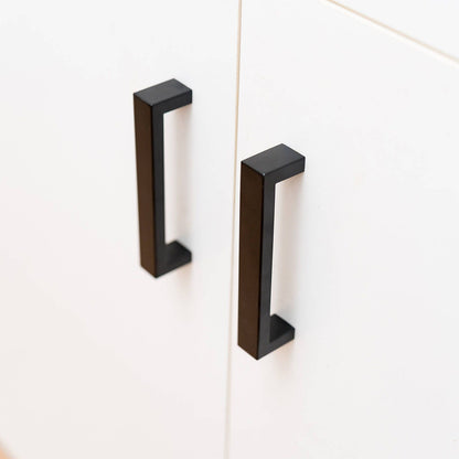Taskmaster Hollow Rectangle Handle - 128mm - Black Matte