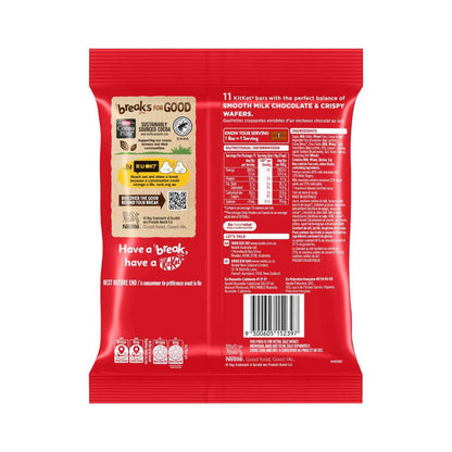 KitKat Milk Milk Chocolate Share Pack 11 Pieces - 154g