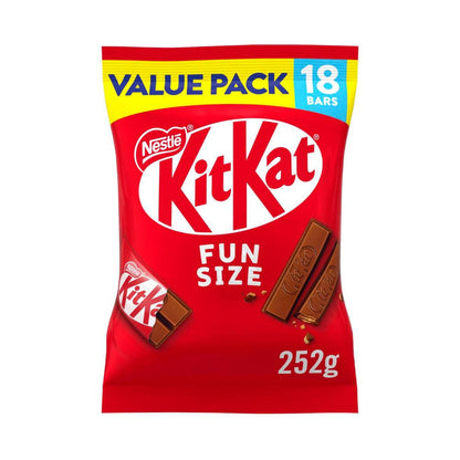 KitKat Milk Chocolate Value Share Pack 18 Pieces - 252g