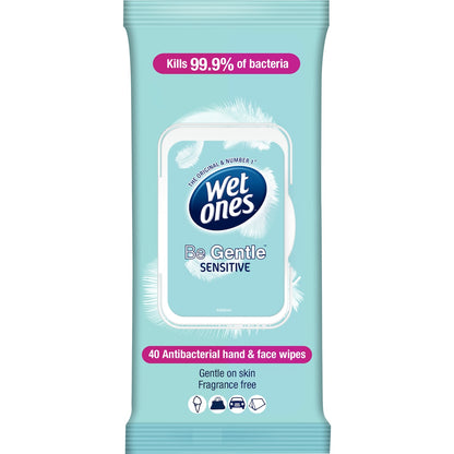 Wet Ones Moist Wipes Gentle 40 Pack